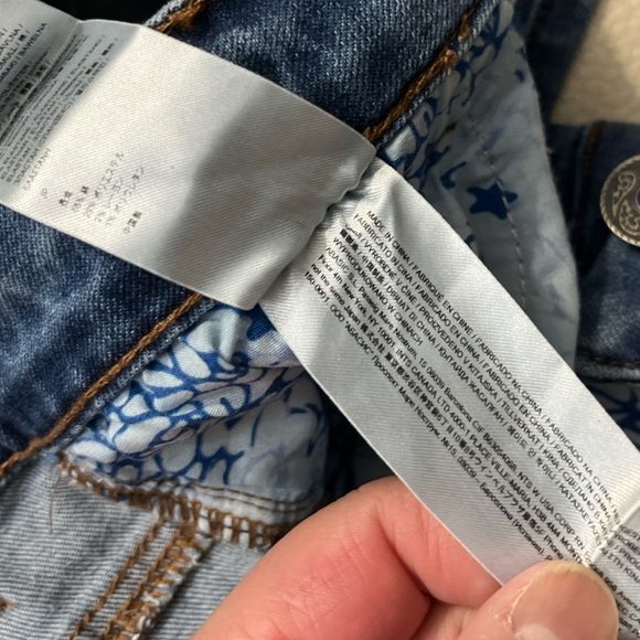 NWT - Desigual Women’s Mini Flare Sequin Jeans - EU Size 28 / US Size 4 - Picture 11 of 11